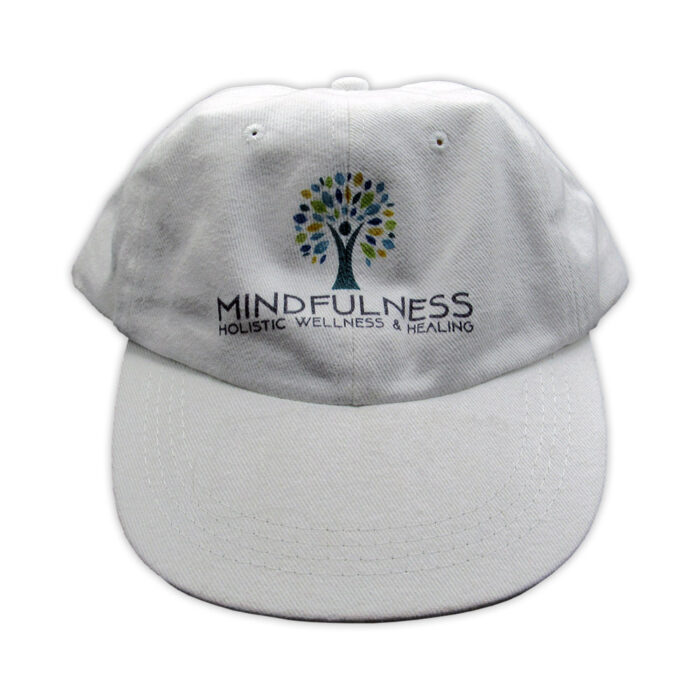 White Mindfulness Hat