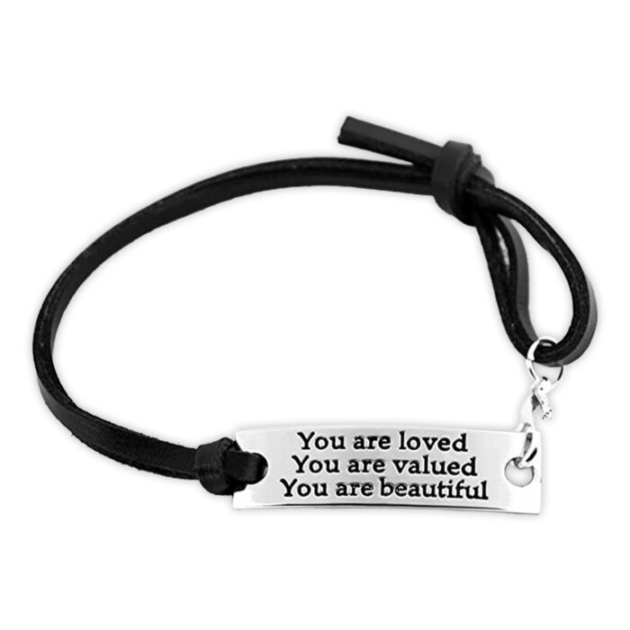 You are Loved Inspirational Bracelet